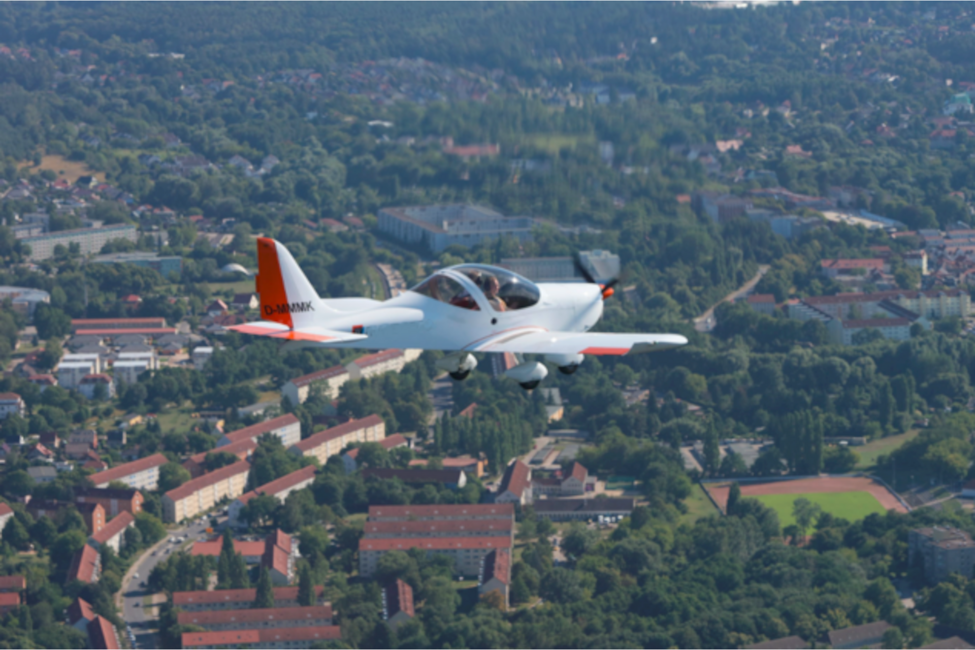 Rundflug nach Stölln/Rhinow mit Zwischenlandung