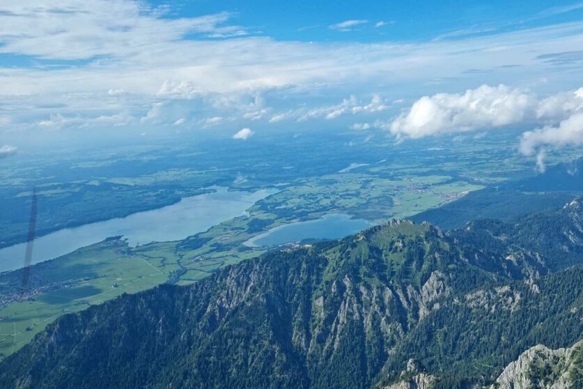Rundflug: Zugspitze