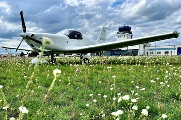 Rundflug nach Stölln/Rhinow mit Überflug über Iljuschin IL 62