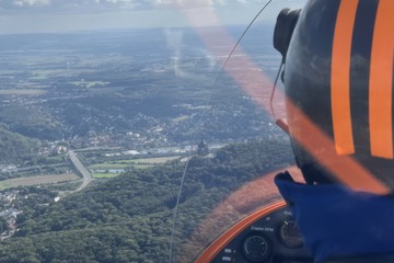 Rundflug: Navigationsflug im Gyrocopter